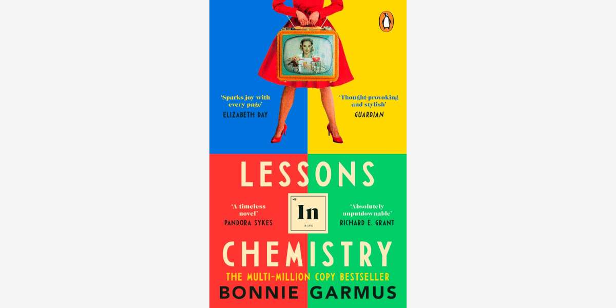Lessons in Chemistry book by Bonnie Garmus
